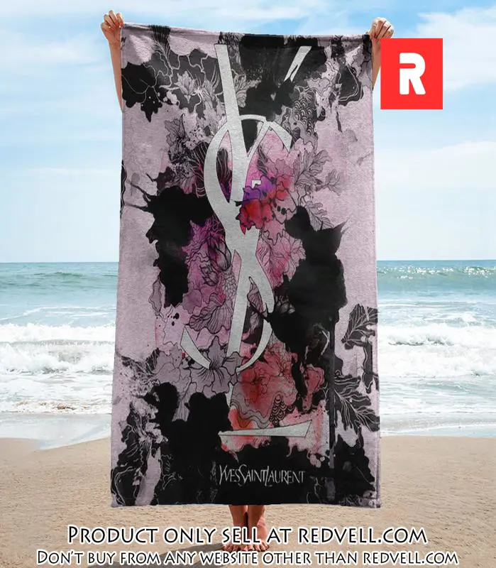 Yves saint laurent beach towel luxury brand hot trending summer  bt00301 rv4826568